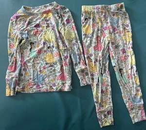 Posh Peanut Disney Princess 2-piece Pajama Set 3T-4T - Imagen 1 de 5