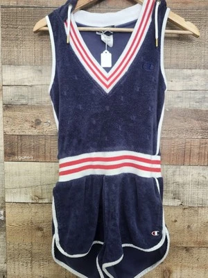 Y2k Champion 1 piece Romper Sweatsuit Womens Sz XS Great Condition - Image 1 of 4