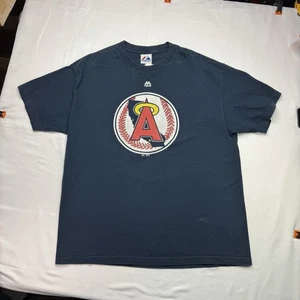 Camiseta De Colección Los Angeles Angels Béisbol XL Etiqueta Majestuosa - Imagen 1 de 9