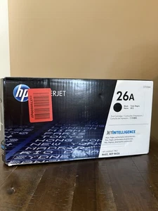 Nowy kaseta z czarnym tonerem HP Laserjet 26A CF226A Darmowa wysyłka - Zdjęcie 1 z 3