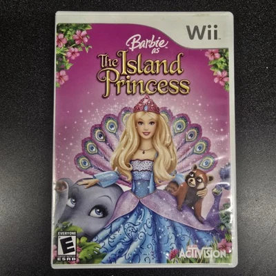 Игра Barbie as the Island Princess (Nintendo Wii, 2007 года) протестирована! Быстрая доставка - Изображение 1 из 3