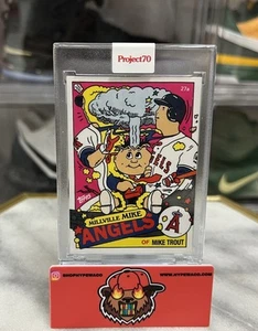 Mike Trout 2021 Topps Project70 1985 by Ermsy #357 Los Angeles Angels - Picture 1 of 3