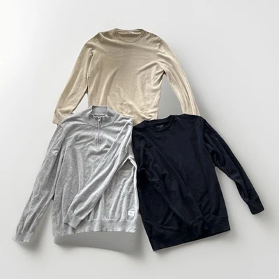 LOTE 3x Sudaderas Suéter Hombre Five Four Goodlife Zara Excelente Estado Diseño Foto 1 de 4