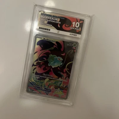 Pokémon Bulbasaur Illustration Rare 133/132 Mega Evolution Ace 10 - Image 1 of 3