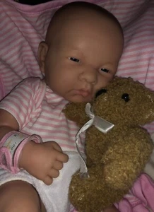 Orig. Berenguerbaby Kim 39cm, Soft Vinyl, rosa-weiß - Bild 1 von 4