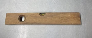DE COLECCIÓN IMPERIO Nº 666 12" MADERA DE CEREZO/LATÓN NIVEL - Imagen 1 de 4