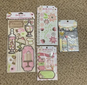 Lot Of 4 Bo Bunny Craft Supplies - Picture 1 of 6