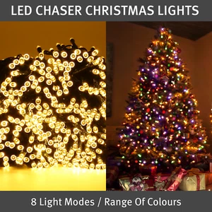 Indoor or Outdoor Christmas Lights / Multiple Colours & Light Length / Mains - Picture 1 of 64