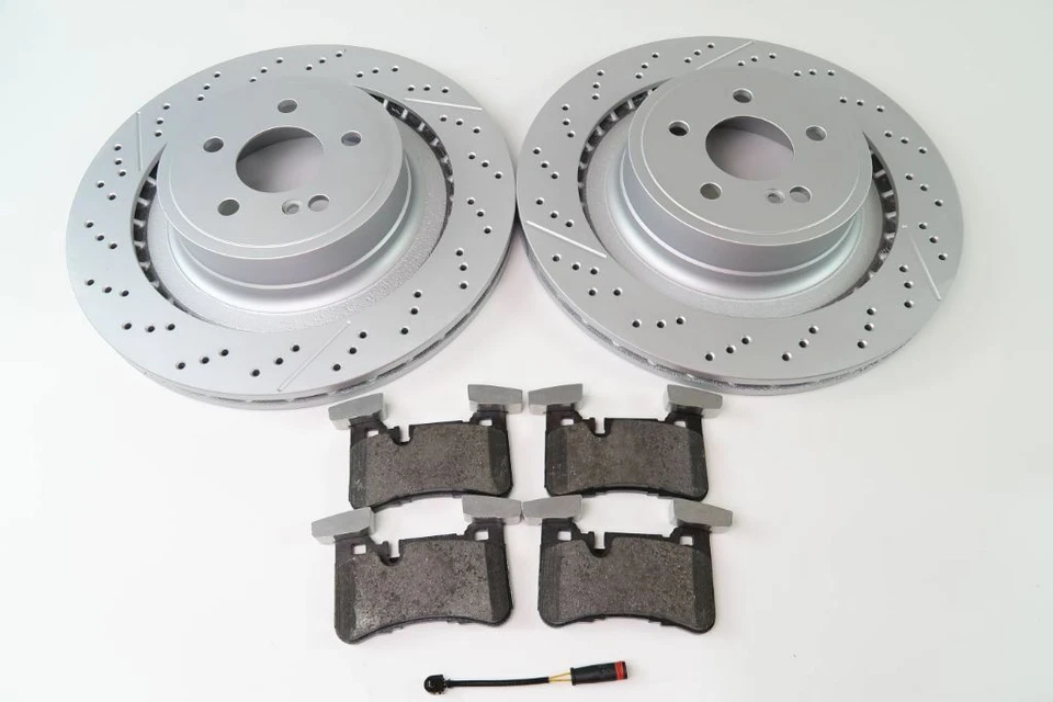 Mercedes Benz E63 AmgS C63 Cls63 Amg rear brake pads rotors TopEuro #1053 - Image 1 of 4