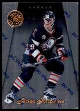 1997-98 PANINI CERTIFIED BRIAN HOLZINGER BUFFALO SABRES #118