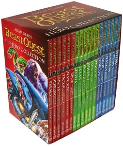 Beast Quest Hero Collection 18 Books Collection Box Set by Adam Blade Series 1-3 - Picture 1 of 2