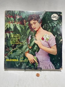 MARIMBA GALLITO La Flor Del Cafe Guatemala Tikal LP-13 - Foto 1 di 4