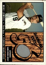 2003 Bowman Heritage Diamond Cuts Relics Baseball Card #ML Mike Lowell Jsy