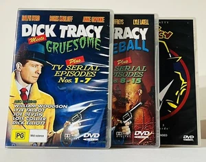 Dick Tracy TV Series 1 to 15 Movie DVD 1 2 3 4 5 6 7 8 9 10 11 12 13 14 15 - Picture 1 of 3