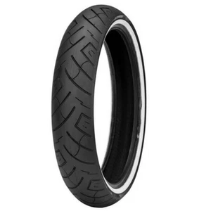Neumático de motocicleta WhiteWall Shinko 777 Cruiser 150/80-16 WW 71H TL delantero - Imagen 1 de 5