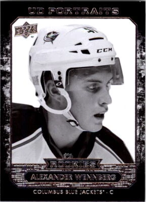 2014-15 Upper Deck UD Portraits #P50 Alexander Wennberg - NM-MT - Image 1 of 2