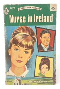 Nurse in Ireland by Bethea Creese - 1964 Harlequin Romance #859 Paperback Book - Imagen 1 de 4
