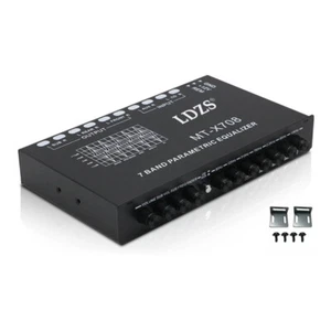 Ecualizador de audio para automóvil de 7 bandas ajustable amplificador ecualizador de 7 bandas ecualizador gráfico T5D1 - Imagen 1 de 10