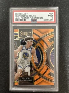 2023-24 SELECT BRANDIN PODZIEMSKI FOTL NARANJA PULSAR PRIZM ROOKIE/15 PSA 9 - Imagen 1 de 2