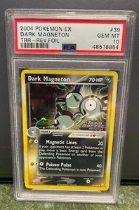 Dark Magneton Reverse Holofoil PSA 10 GEM MINT EX Team Rocket Returns Pokemon - Picture 1 of 2