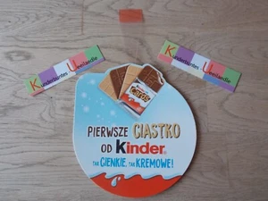 Werbematerial Ferrero EU PAH/Regalanhänger Kinder Cards - Bild 1 von 1