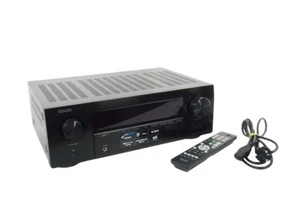 ✅Denon AVR-X250BT Ricevitore AV Nero✅ - Foto 1 di 10