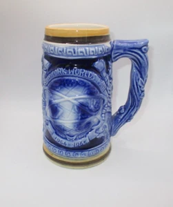 New York World’s Fair 1961 Ceramic Mug Stein by For Unisphere US Steel - Picture 1 of 7