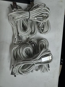 10 Total/ Samsung Galaxy S7 S6 Edge+PS4 Micro USB Cable Fast Charging Cord 9ft - Picture 1 of 3