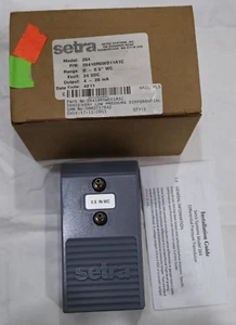 Setra Model 264 Differential Pressure Transducer 26410R5WD11A1C 0-0.5" WC 24vdc - Picture 1 of 11