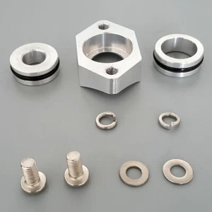 Aluminum Map Sensor Flange PipingKit for Audi A4/VW Golf Beetle Jetta 1.8T 98-05 - Picture 1 of 7