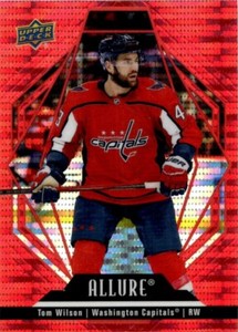 2022-23 Allure Red Rainbow Tom Wilson Washington Capitals #61