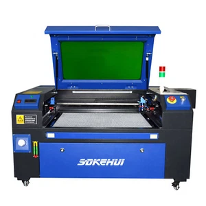 Láser Grabador Cortador de Grabado Láser CO2 80W 500x700mm Máquina de Corte - Imagen 1 de 12