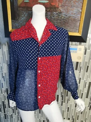 Liz Wear Gingham Button Up Shirt Womens Size S Oversize Multicolor 100% rayon 18 - Image 1 of 4