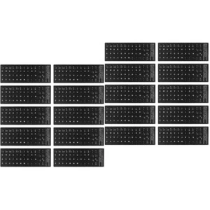 Set of 2 Spanische Tastaturaufkleber Notizbuch Mit Tastaturaufklebern - Bild 1 von 12