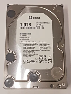 1 TB SATA HGST Ultrastar 7K2 HUS722T1TALA604 7200rpm 128MB HDD 3.5" Festplatte - Bild 1 von 1