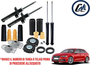 KIT 4 AMMORTIZZATORI ANT/POST + TAMPONI E SUPPORTI AMMO. ANT/POST AUDI-SEAT-VW - Imagen 1 de 5