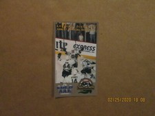 ECHL Louisiana Ice Gators Rare Defunct 1996-97 Team Logo Hockey Pocket Schedule