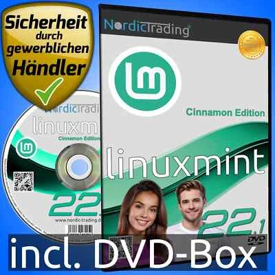 NEU: Linux Mint 22.1 "Xia" Cinnamon DVD Betriebssystem Markenware - Bild 1 von 4