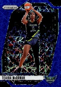 TEAIRA McCOWAN 2024 Panini Prizm WNBA Blue Velocity #105 Dallas Wings - Picture 1 of 2