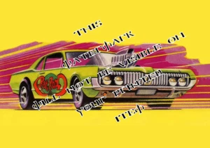 MATCHBOX 62 MERCURY COUGAR SUPERFAST LESNEY BOX ART REPRO A4 POSTER PRINT - Picture 1 of 1