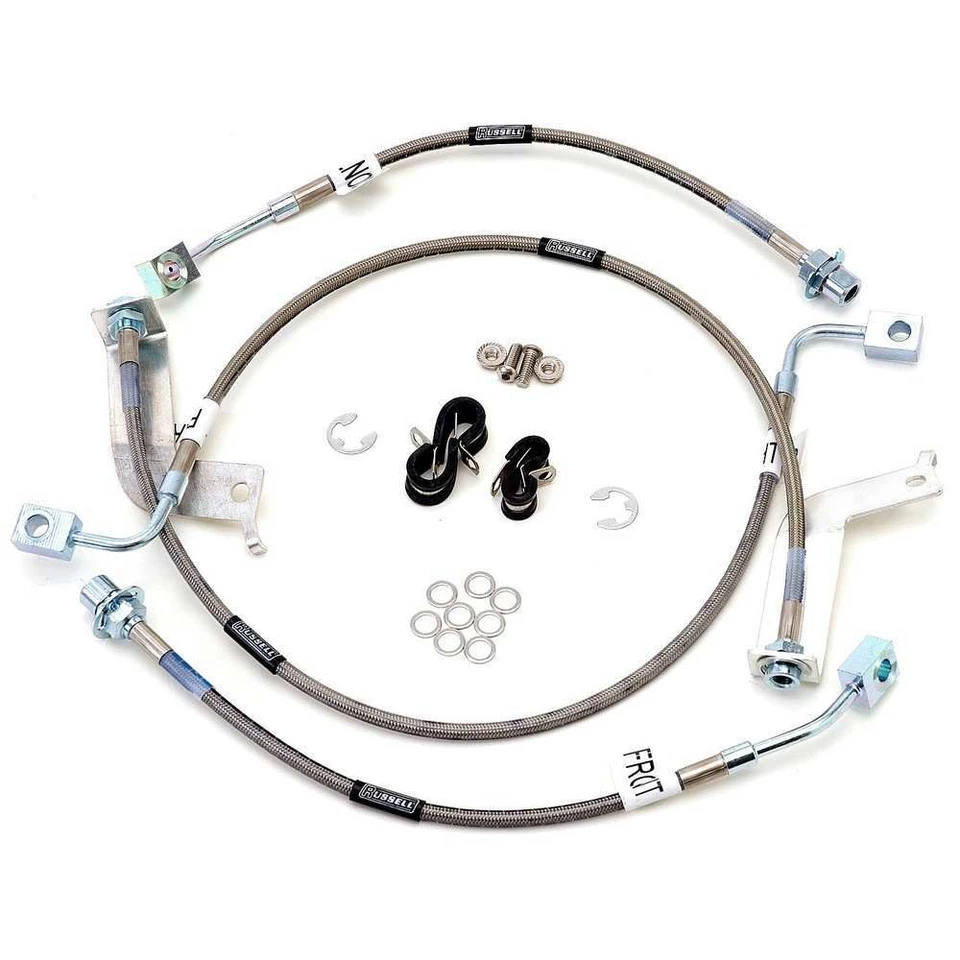 Kit de mangueira hidráulica de freio Street Legal serve 1999-2004 Ford Mustang Russell - Imagem 1 de 1