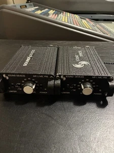 Sound Devices MP-1 Battery Powered Portable Microphone Preamp - Picture 1 of 3