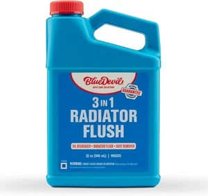 BlueDevil Products 00203 Radiator Flush & Oil Degreaser - 1 Quart Pack of 1  - Picture 1 of 4