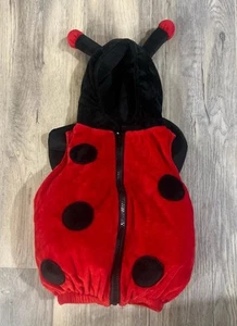 Dream Play Imagine Infant Baby Red Ladybug Hooded Halloween Costume Size 6-9 Mos - Picture 1 of 3