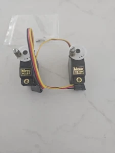Pair Of Hitec RCD HS-80 Micro Fast Apollo 24 RC Servos - Picture 1 of 4