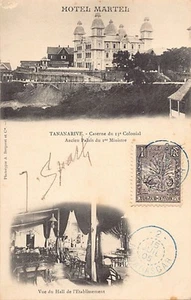 Madagascar - TANANARIVE - Hôtel Martel - Vue du Hall de l'établissement - Casern - Picture 1 of 2