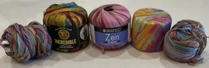 Zen Colors 8181, UNGLAUBLICHER 208, & ANDERE BANDGARNE POSTEN NEU & EXTRAS - Bild 1 von 2