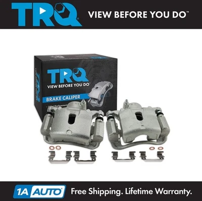 Juego de pinzas de freno delanteras TRQ para Hyundai Veloster 2013-2016 Foto 1 de 4