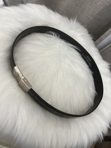 Gucci Black Leather Belt Buckle - Picture 1 of 4