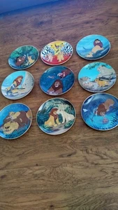 nine bradford exchange disney lion king plates - Picture 1 of 2